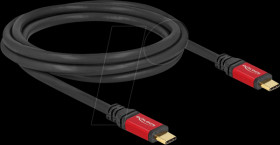 80041 USB 2.0 cable, USB-C, PD 3.0, 100 W, 2 m