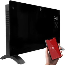 Panel grzewczy - grzejnik konwektorowy 2500W czarny FIN7315 CHOMIK