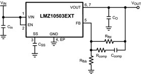 3-A Power module with 5.5-V maximum input voltage for military and rugged applications