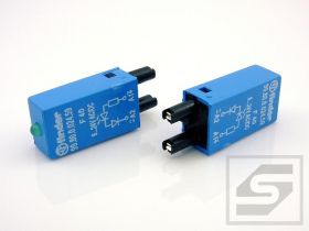 Moduł LED 99.80.0.024.59 FINDER zielona dioda LED;zak.pr.6-24VAC/DC