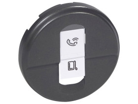 CELIANE Plakietka do gniazd pojedynczych RJ45 grafitowa 067951 LEGRAND