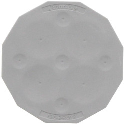 CONTA-CLIP 28829.6 Przepust kablowy KES-E-R 50/9 A GR, (D x S x W) 57.96 x 57.96 x 12 mm, termoplastyczny elastomer, 1 s