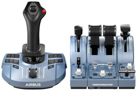 Thrustmaster TCA Captain X Airbus Edition Joystick do symulatorów lotu słuchawki (jack 3,5 mm), USB-A, USB-C® PC, Xbox O