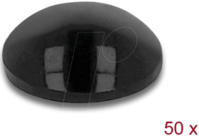 18309 Rubber feet round self-adhesive 10 x 3 mm 50 pieces black