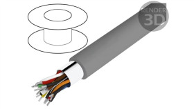 5480/19C-Sl005 Przewód Na Rolce 30,5M Alpha Essential 19X2x24awg Pvc...