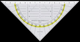 AR 1552 Set square, hypotenuse length 160 mm