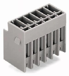 Wtyk X-COM 3-biegunowy szary raster 5mm 769-633 /100szt./