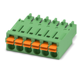 Złącze PCB 6 -pinowe raster 3.5mm Montaż na panelu Żeński Phoenix Contact