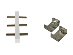 Łącznik do modularnych gniazd elektrycznych PZ016 i PZ017 (45x45) ALANTEC PZ018