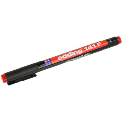 Marker Edding 141F 0,6mm odporny na światło, ścieranie i wodę cze