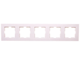 Karre Ramka 5-Krotna, Kolor Biały / 90960264