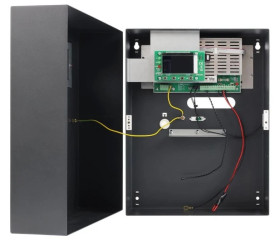 Zasilacz buforowy impulsowy w obudowie metalowej 314x408x110mm, z panelem LCD, Grade 3 HPSG3 13,8V/3A/17Ah/LCD