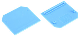 Ścianka koncowa Pokrywa końcowa Weidmuller Bloki zaciskowe do montażu na szynie DIN