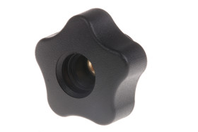 Pokrętło mocujące M6 długość gwintu: 12mm średnica pokrętła 32mm średnica gwintu: 6mm Z wieloma pokrętłami Otwór