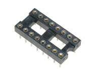 DIL16P Podstawka precyzyjna - raster 2.54 mm 16pin