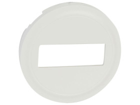 CELIANE Plakietka do gniazd światłowodowych sc/apc biała 068295 LEGRAND