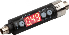 DW16460J, czujnik ciśnienia, Ø16mm 79długość, -1-1bar, 10-30V DC, G1/8 cala A / M5 wewnątrz, 2x PNP NC/NO, IO-Link