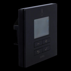 Regulator temperatury LPR-02-CZN dobowy 230V czarny przewodowy podtynkowy