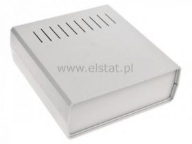 Z 1JW obudowa 70x188x198mm z wentylacją; jasna