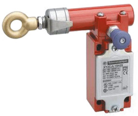 Rope Pull Switch, LH, 1/2 NPT, 2NC 1NO