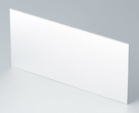Front plate, aluminum, (W x H) 139.2 x 67.3 mm, B6143111