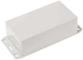 Obudowa Tworzywo ABS odporne na ogień szerokość zew. 65 mm długość zew. 120 mm wys. zew. 36 mm Hammond IP54 Szary