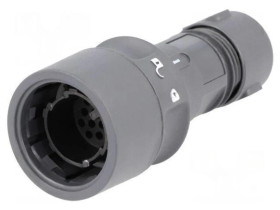 Złącze okrągłe wtyk męskie PIN: 16 3A 277V bez styków UL94V-0 PXP6010/16P/CR/0910