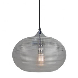 Lampa Wisząca VT-7350 E27 Max. 60W Diamond Transparentna 3879