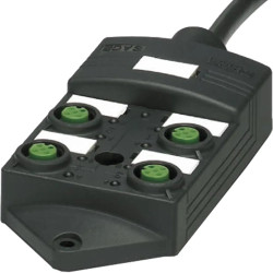 Passive distributor, M12 (0 input / 4 output), 259975