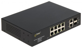 Switch PoE 12-portowy SFG108 do 8 kamer IP