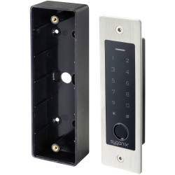 Sygonix SY-5231014 Fingerprint/RFID access IP55 backlit keypad
