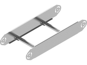 Element ELDSC300H120 łuku przegubowego grubość blachy 2,0mm 435132 BAKS