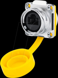 IC03-24R02 Feed-through coupler, RJ45, M24