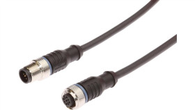 Vk150f28, Kabel Przyłączeniowy, 1,5 M, M12 Żeński 5-Pinowy Prosty, M12 Męski...