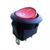 Przełącznik kołyskowy 3-pin 2-pozycje ON-OFF podświetlany czerwony 230V/6,5A 2szt.