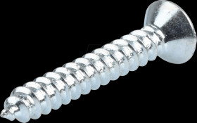 630-379 Self-tapping screw, 2.9 x 19, silver