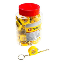 Mini miarka brelok 1m 27C001 40 sztuk w opakowaniu