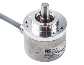 Enkoder absolutny Absolutne Kod Graya, SSI średnica wału 10mm Hengstler 10 → 30 V dc 10000rpm