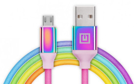 KABEL USB MICRO RAIBOW 1M