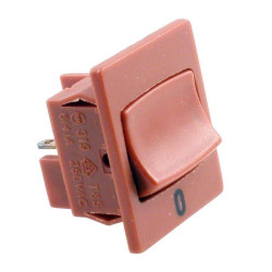 Włącznik ON-OFF kołyskowy 4A/250VAC brązowy