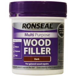 Ronseal 34738 Multipurpose Wood Filler Tub Dark 250g