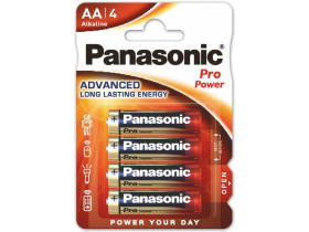 4x baterie R-06 LR6 AA 1,5V alkaiczna Panasonic PRO Power