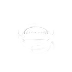 Nasadka przełącznika kształt: Okrągły Biały Soczewka RAFI