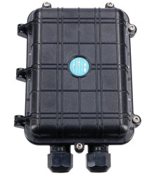 Mufa FTTX, 4 tacki, 96 spawów, czarna Extralink Bruce