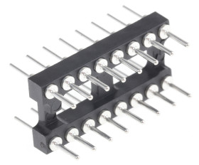 Złącze IC Dip 16-pinowe raster 2.54mm E-TEC