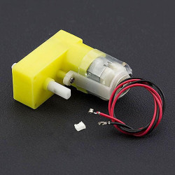 L-Shape TT Geared Motor with Back Shaft (6v 160RPM)