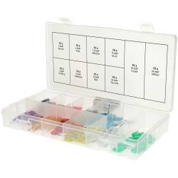 KS Tools 970.0740 Car mini blade-type fuse 2-30A 100 Parts