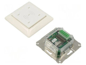 T4WK-F01EU7-P Czytnik RFID 4,3÷5,5V,9÷30V RS232,RS485,USB,WIEGAND antena