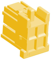 Obudowa złącza 4-pinowe 2-rzędowe raster: 3.3mm TE Connectivity Męski Montaż na kablu Grace Inertia Złącze Grace