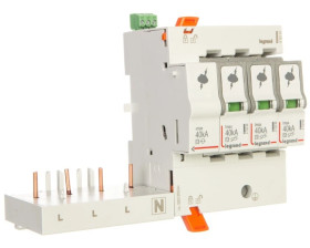 Ogranicznik przepięć Typ T2 3P+N 40kA 1,7kV blokowy ON 300 412267